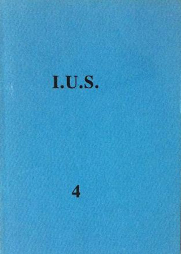 I.U.S. 4.  Magn (Vlogats az Irodalmi jsg Sorozat lapszmaibl)