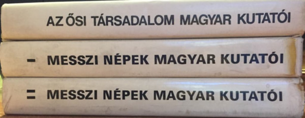 Zsigmond Gbor Ortutay Gyula - 3 db A magyar nprajz klasszikusai: Az si trsadalom magyar kutati, Messzi npek magyar kutati I-II.