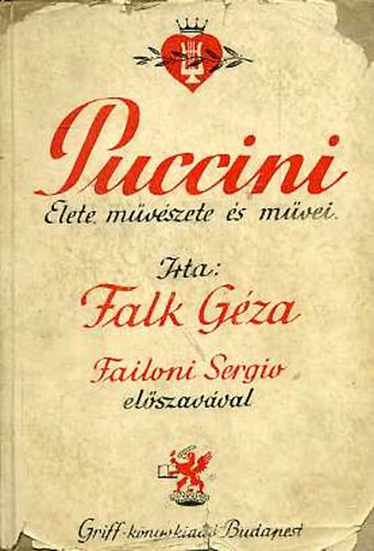 Falk G�za - Puccini �lete, m�v�szete �s m�vei