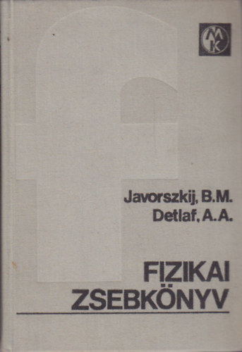 Javorszkij-Detlaf - Fizikai zsebknyv