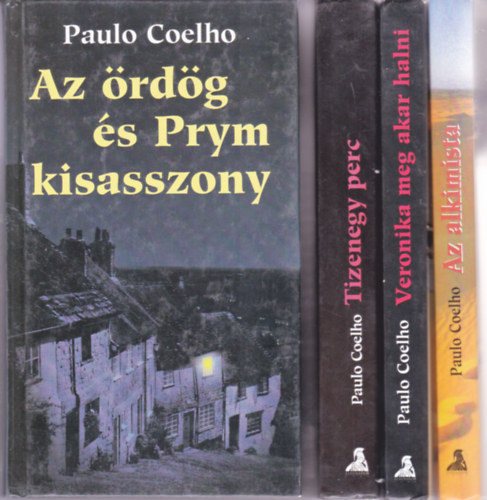 Paulo Coelho - 10 db Paulo Coelho: A portobell�i boszork�ny + A Piedra foly� parj�n �ltem �s s�rtam + Brida + Tizenegy perc + A Zahir + Az alkimista + H�zass�gt�r�s + Az �rd�g �s Prym kisasszony + A gy�ztes egyed�l van + Veronika meg akar halni.