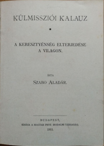 Szab Aladr - Klmisszii kalauz