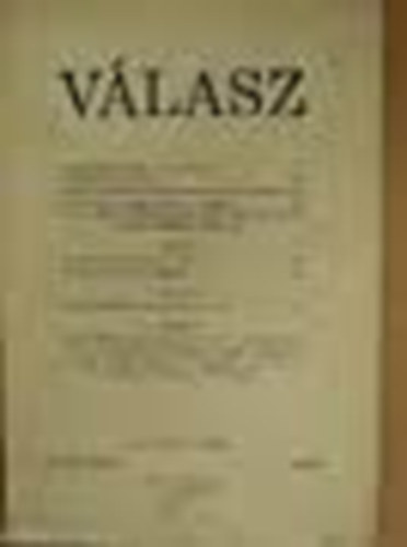 Illys Gyula - Vlasz VII. vf. 11. szm 1947 nov.