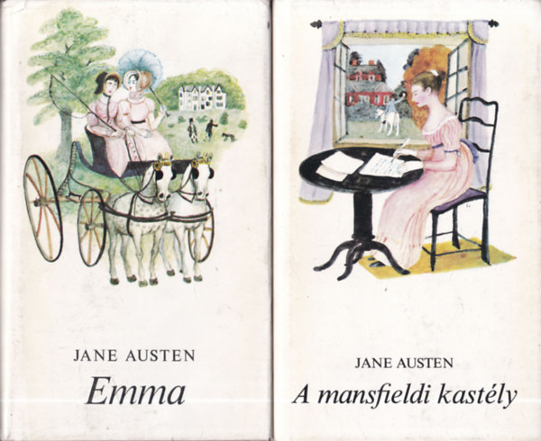 Jane Austen - 2 db Jane Austen mű: Emma + A mansfieldi kastély