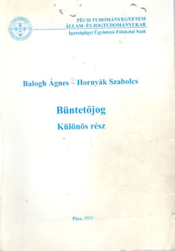 Bntetjog  - Klns rsz