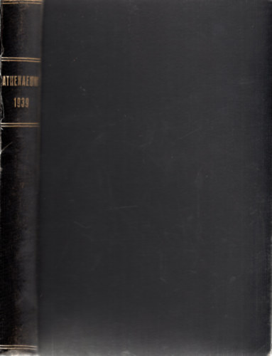 Brandenstein Bla, Prohszka Lajos Kornis Gyula - Athenaeum j Folyam 1939 25. ktet