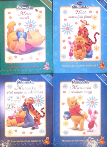 4 DB MICIMACK (DISNEY) KNYV: KALANDRA FEL-MZES MESK+MICIMACK HASZNOS TANCSAI-HADD MARADJAK FNN+MICIMACK ELS NAPJA AZ ISKOLBAN+MICIMACK ORVOSHOZ MEGY