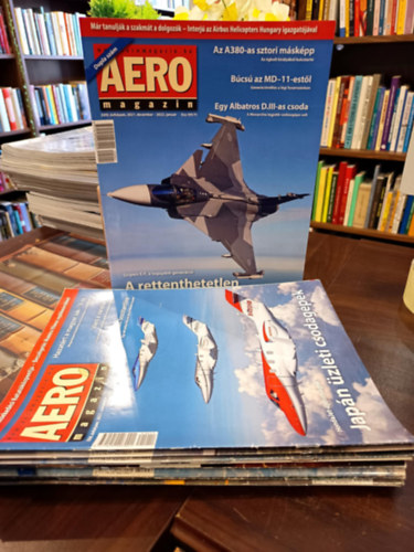 Sajtos Zolt�n  (f�szerk.) - Aero magazin XXIV. �vfolyam, 2021. febru�rt�l- 2021.december-2022. janu�rig