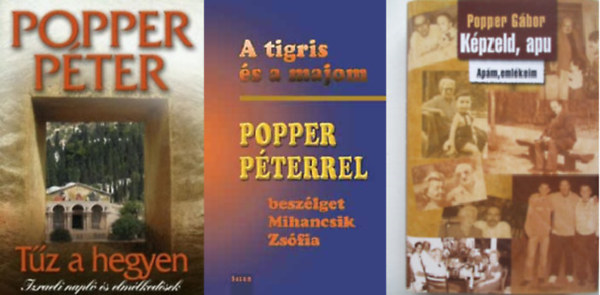 Popper Gábor Popper Péter - Popper Péter könyvcsomag
