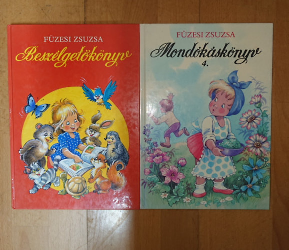 Füzesi Zsuzsa - 2 könyv Füüzesi Zsuzsától: Mondókáskönyv 4. + Beszélgetőkönyv