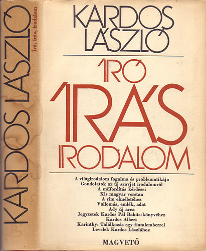 Kardos László - Író, írás, irodalom