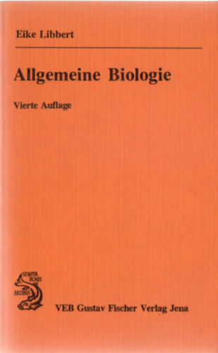 Eike Libbert - Allgemeine Biologie