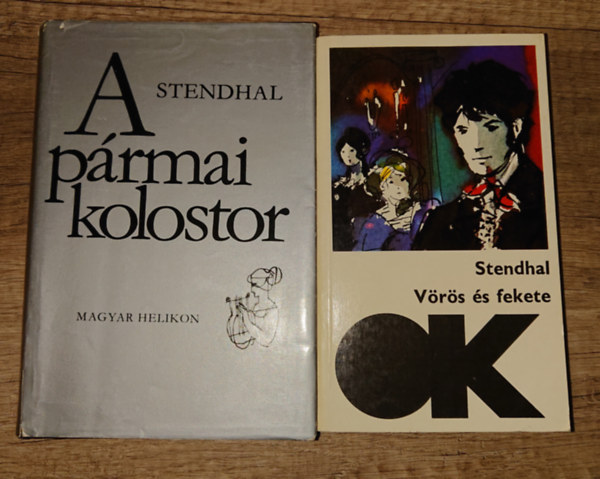 Stendhal - 2 klasszikus reg�ny Stendhalt�l: V�r�s �s fekete, A p�rmai kolostor