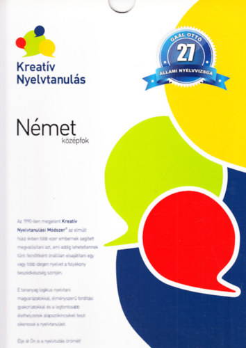 Német középfok 1-2. (dobozban, 2 db. CD-melléklettel)- Kreatív nyelvtanulás