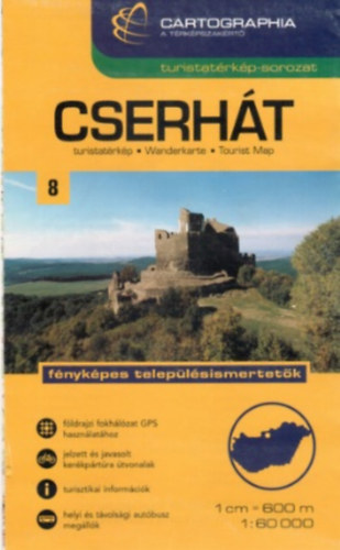 Berki Zoltn - Cserht turistatrkp (1:60000)