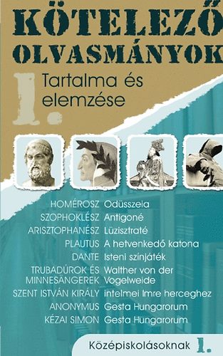 K�telez� olvasm�nyok tartalma �s elemz�se - K�z�piskol�soknak 1.