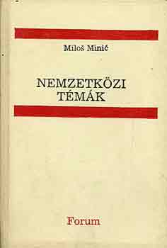 Milos Minic - Nemzetkzi tmk