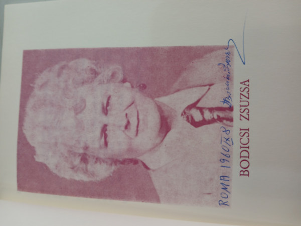 Bodicsi Zsuzsa - Verses Vil�gj�r�s