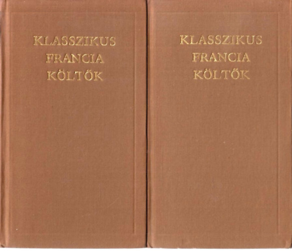 Eur�pa K�nyvkiad� - Klasszikus francia k�lt�k I-II.