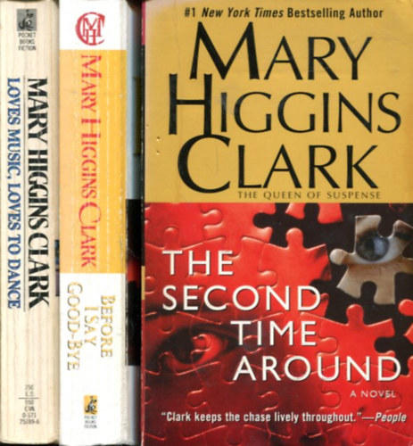 Mary Higgins Clark - 3 db angol nyelv Mary Higgins Clark ktet