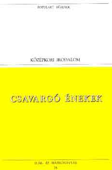 Francois Villon - Csavargó énekek (populart)