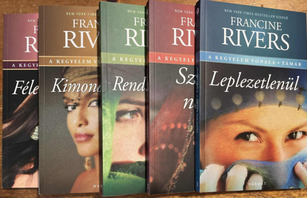 Francine Rivers - A kegyelem vonala 1-5 kötet (teljes sorozat)