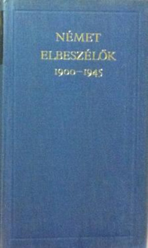 Eurpa Knyvkiad - Nmet elbeszlk 1900-1945