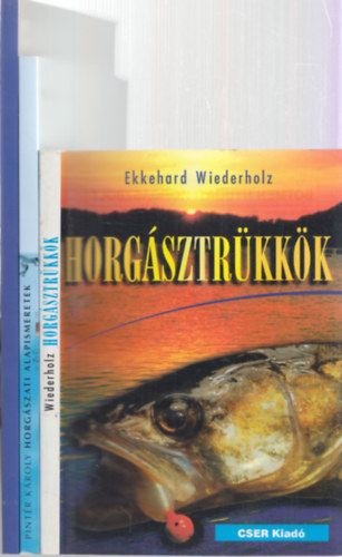 3 db horg�szk�nyv: Horg�sztr�kk�k + Horg�szati alapismeretek + Pecat�ra kalend�rium 2011