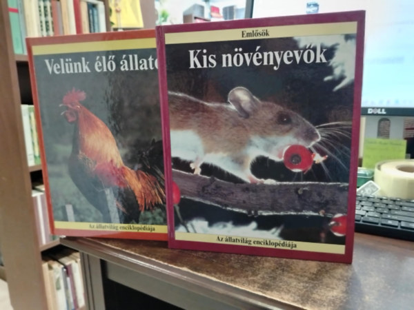 Robin Kerrod Bramwell-Parker - 2 db k�nyv. Az �llatvil�g enciklop�di�ja: Kis n�v�nyev�k+ Vel�nk �l� �llatok