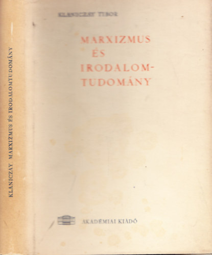 Klaniczay Tibor - Marxizmus s irodalomtudomny