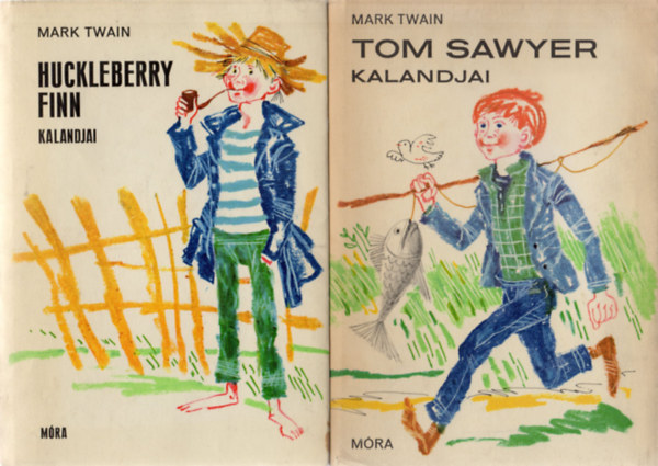 Mark Twain - Huckleberry Finn kalandjai + Tom Sawyer kalandjai (2 m)