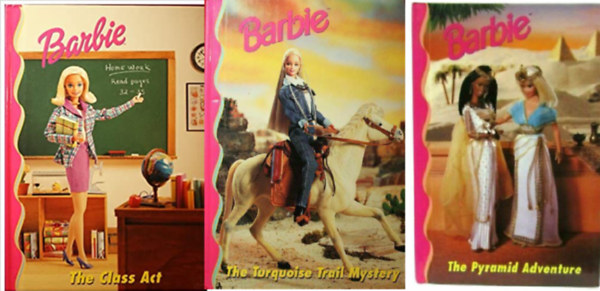 Rita Balducci - Barbie: The Class Act + Barbie: The Turquoise Trail Mystery + Barbie: The Pyramid Adventure + Barbie: Girl's Best Friend ( 4 kötet )