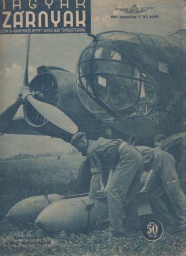 J�nosy Istv�n  (szerk) - Magyar Sz�rnyak IV. �vfolyam 17. sz�m (1941. szeptember 1.)