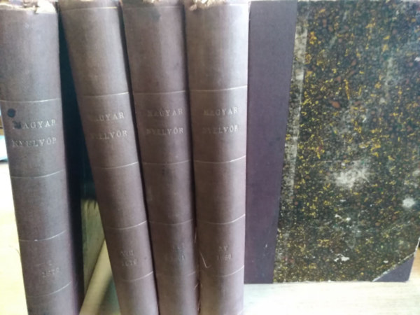 Budenz J�zsef, Gyulai P�l, Szarvas G�bor  (szerk.) Hunfalvy P�l (szerk.) - Magyar Nyelv�r. 1-22. k�tet. (�vf.) 1872-1893