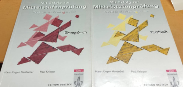 Paul Krieger Hans-Jürgen Hantschel - Mit Erfolg zur Mittelstufenprüfung - Deutsch als Fremdsprache - Übungsbuch + Testbuch (2 kötet)