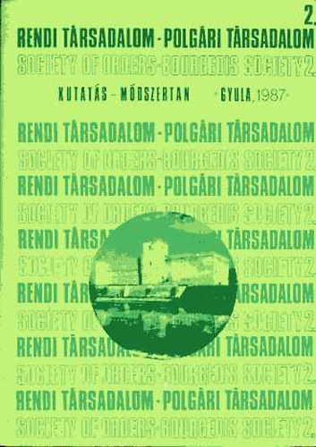Erdmann Gyula - Rendi trsadalom-Polgri trsadalom 2.