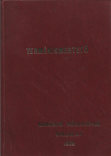 Dr. Cenkv�ri Istv�n - Term�kismertet� 1986.