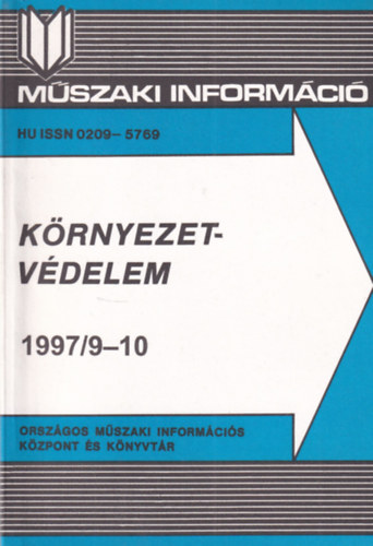 Schnviszky Lszl - Mszaki Informci - Krnyezetvdelem 1997. 9-10