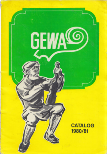 Gewa - Hegedkszts-szerszm s anyagkatalgus 1980/81