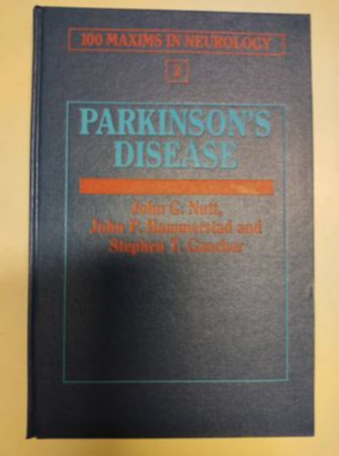 Parkinson's disease - 100 Maxims in Neurology 2