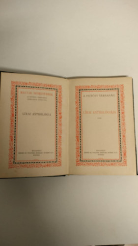 Kozma Andor, Oláh Gábor, Vargha Gyula, Szabolcska Mihály, Lőrinczy György, Balla Ignác Juhász Gyula - A Petőfi Társaság lírai anthológiája