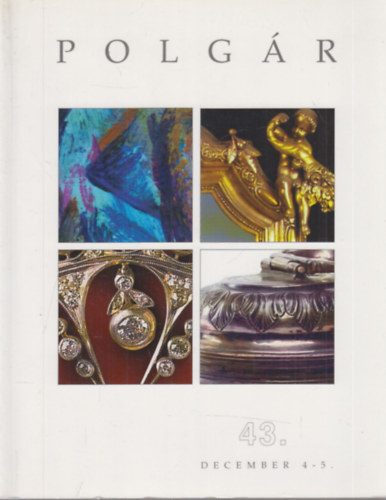 Polgr Galria: 43. karcsonyi mvszeti aukci (2002. dec. 4-5)