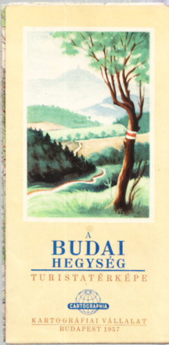 A Budai hegysg turistatrkpe