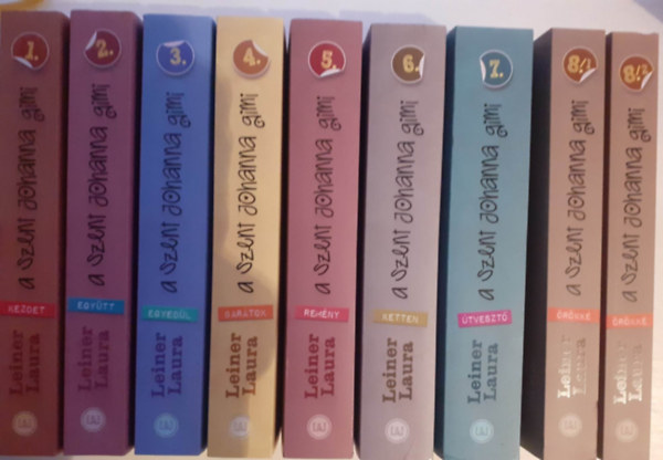 Leiner Laura - A Szent Johanna gimi sorozat 1-8. ( 9 k�tetben)