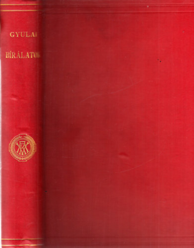 Gyulai Pl - Brlatok 1861-1903