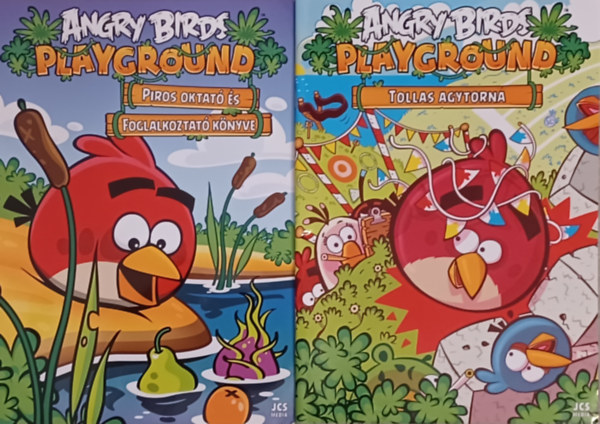 Angry Birds - Piros oktat s foglalkoztat knyve  + Angry Birds - Tollas agytorna (2 m)