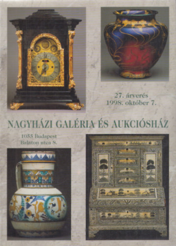 Nagyhzi Galria s Aukcishz 27. rvers (1998. oktber 7.)