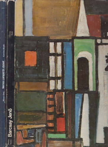 Mezei Ottó Petényi Katalin - 2 db. művészeti album (Barcsay Jenő + Nemes Lampérth József)