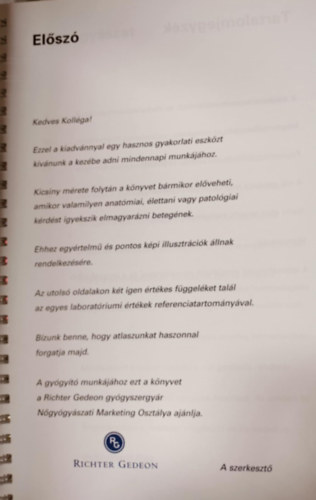 Dr. Luis L�pori - N�gy�gy�szat- Miniatlasz