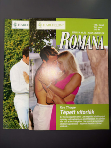 2 db Romana f�zet: 175., 176. f�zetek